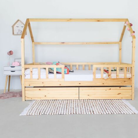 Cama casita montessori BARCELONA 190 x 90 – MINIPIU