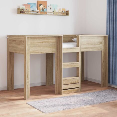Cama Litera para Niños Roble  75 x 190 cm