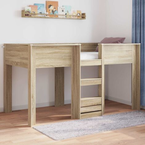 Cama Litera para Niños Roble  90 x 200 cm