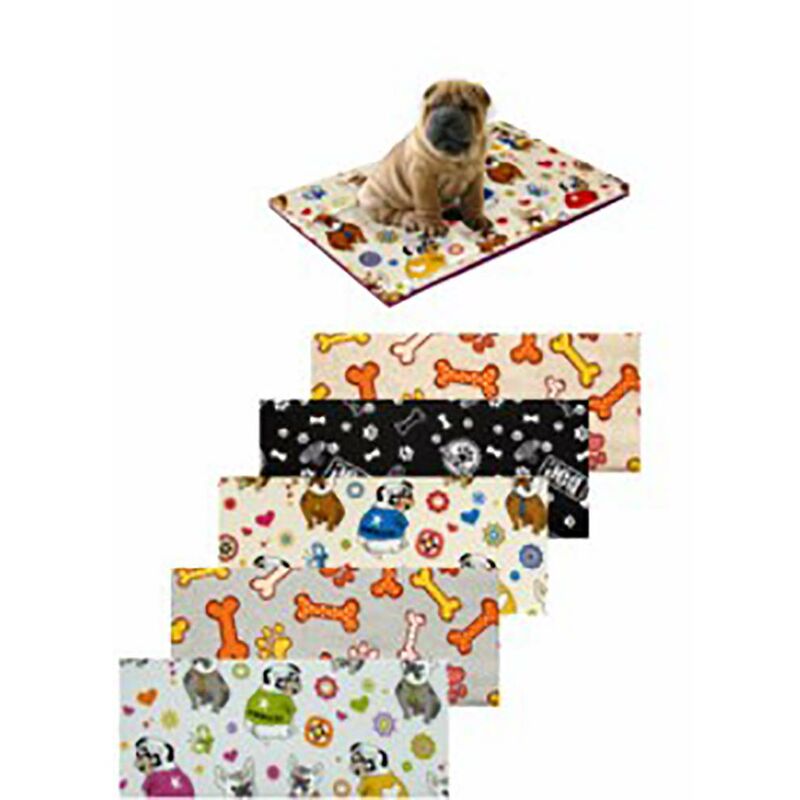 

Cama Mascota Estampada 65X95X5Cm Textil Surtidos Teplas 8426334009847