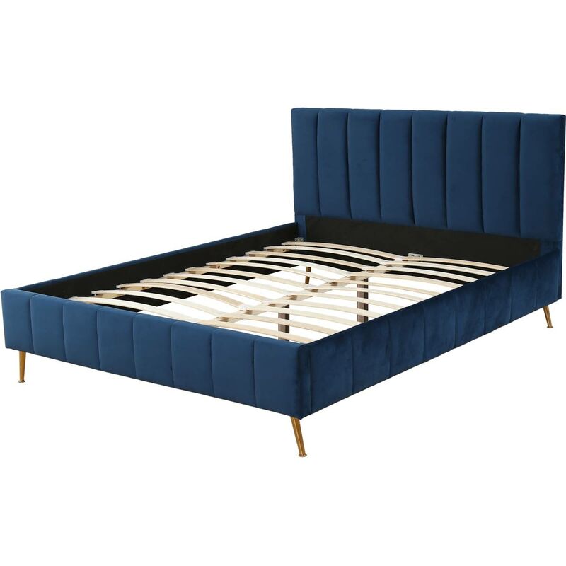 

Cama Melissa - 160 x 200 cm - Azul oscuro