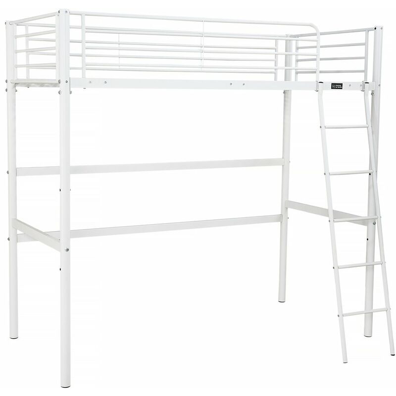 

Cama mezzanine Alora - 90 x 190 cm - Blanco