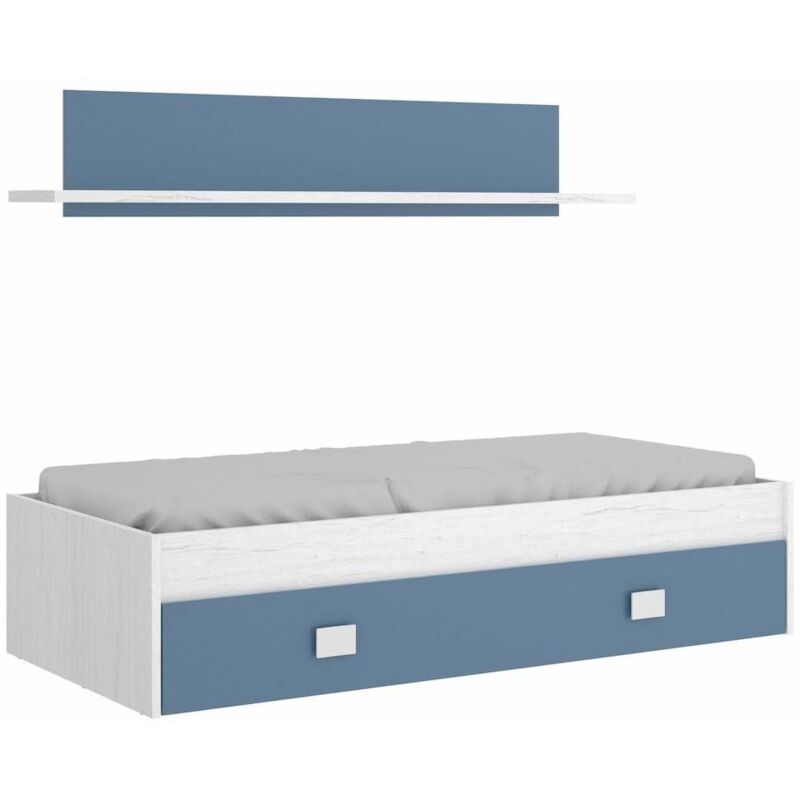 

Cama nido Noa | Color: ARTIC - AGUAMARINA - ARTIC - AGUAMARINA