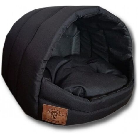 Cama para perro XS - perro pequeño - box - cama para perro - 39 x 40 x 34 cm - negro - cama para perro - cama para perro