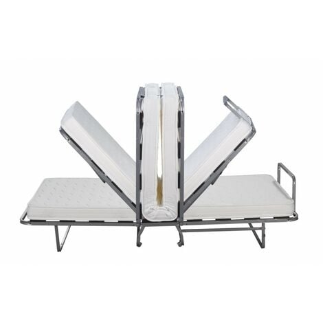 Cama Plegable con colchoneta de espuma incluida 80x180 cm