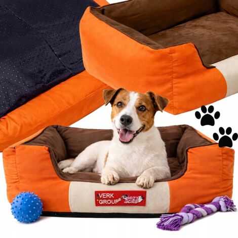 Cama Rectangular M Naranja (10)