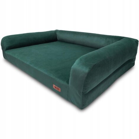 Cama rectangular para perro grande, sofá ortopédico HUGGY DOGGY XXL