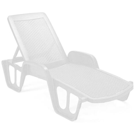 CAMA RESINA POOL BLANCA