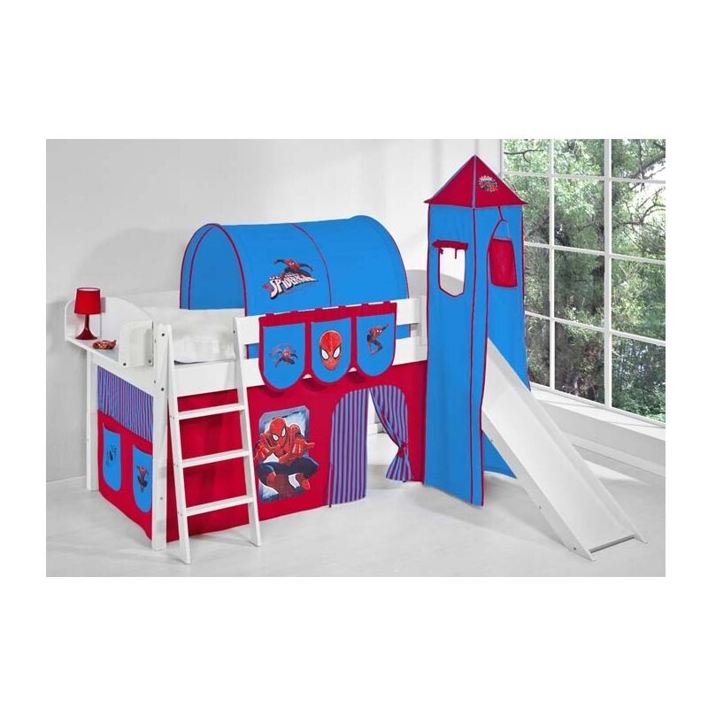 

CAMA SEMI ALTA EVOLUTIVA CON TOBOGÁN VENUS - Spiderman
