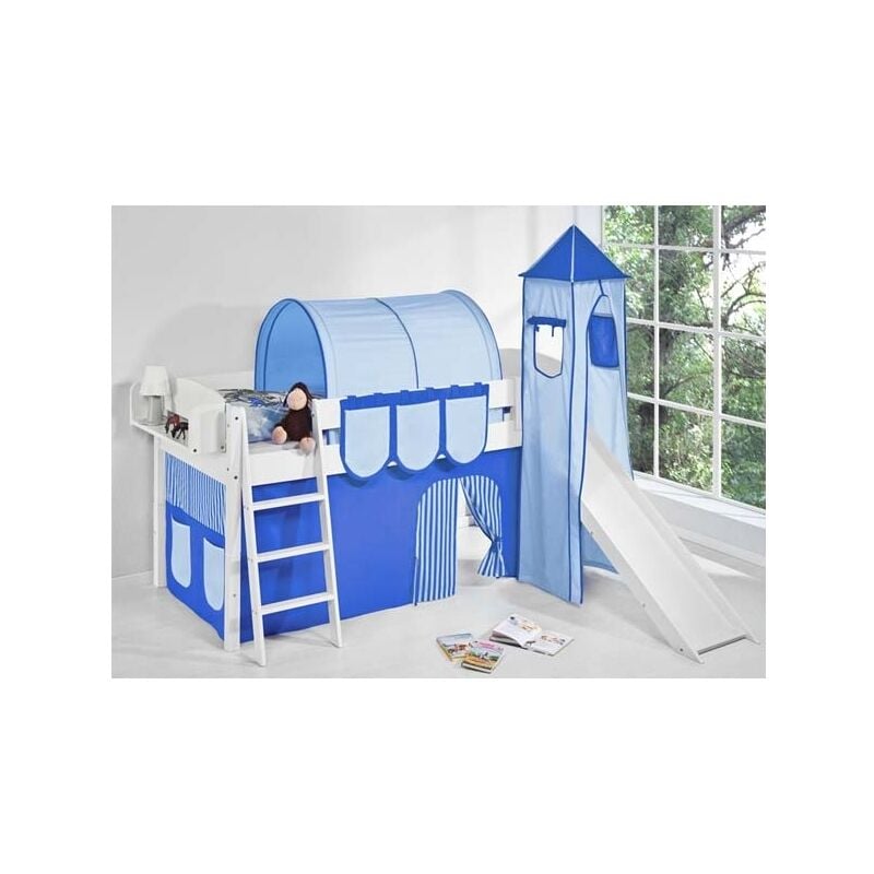 

CAMA SEMI ALTA EVOLUTIVA CON TOBOGÁN VENUS - Azul