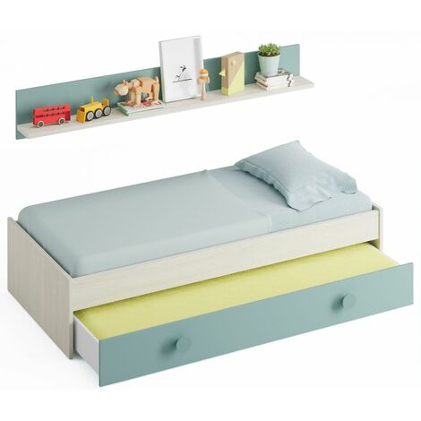 Cama SNUBA doble con estante