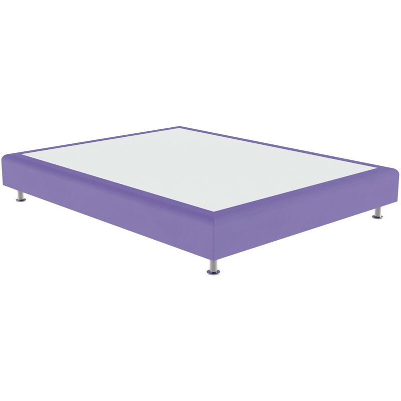 

Cama tapizada Elegance Color Principal - Polipiel Purple Morado, 80 x 200 cm.