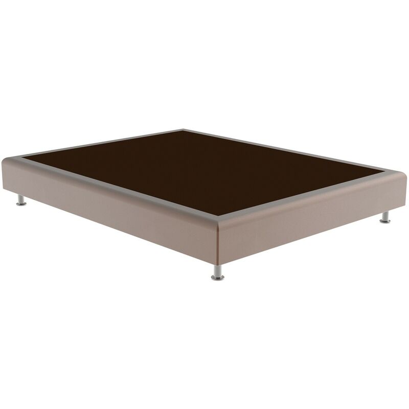 

Cama tapizada Elegance Color Principal - Polipiel Bronce, 90 x 200 cm.