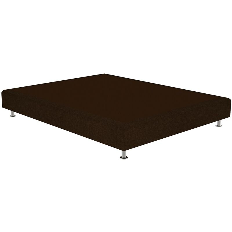 

Cama tapizada Elegance Color Principal - Tela Acualine - Dark Brown Chocolate, 100 x 190 cm.