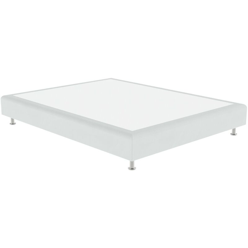 

Cama tapizada Elegance Color Principal - Polipiel Blanco Roto, 120 x 180 cm.