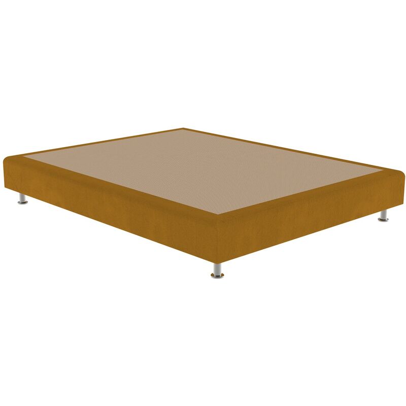 

Cama tapizada Elegance Color Principal - Terciopelo 402 Mostaza, 120 x 180 cm.