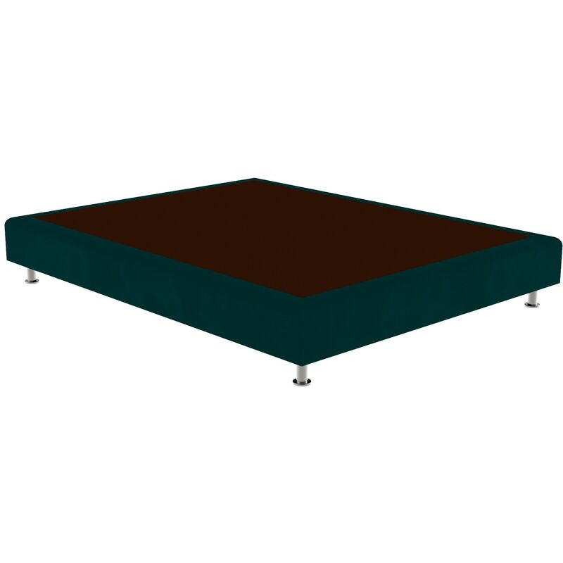 

Cama tapizada Elegance Color Principal - Terciopelo Petrol, 150 x 190 cm.