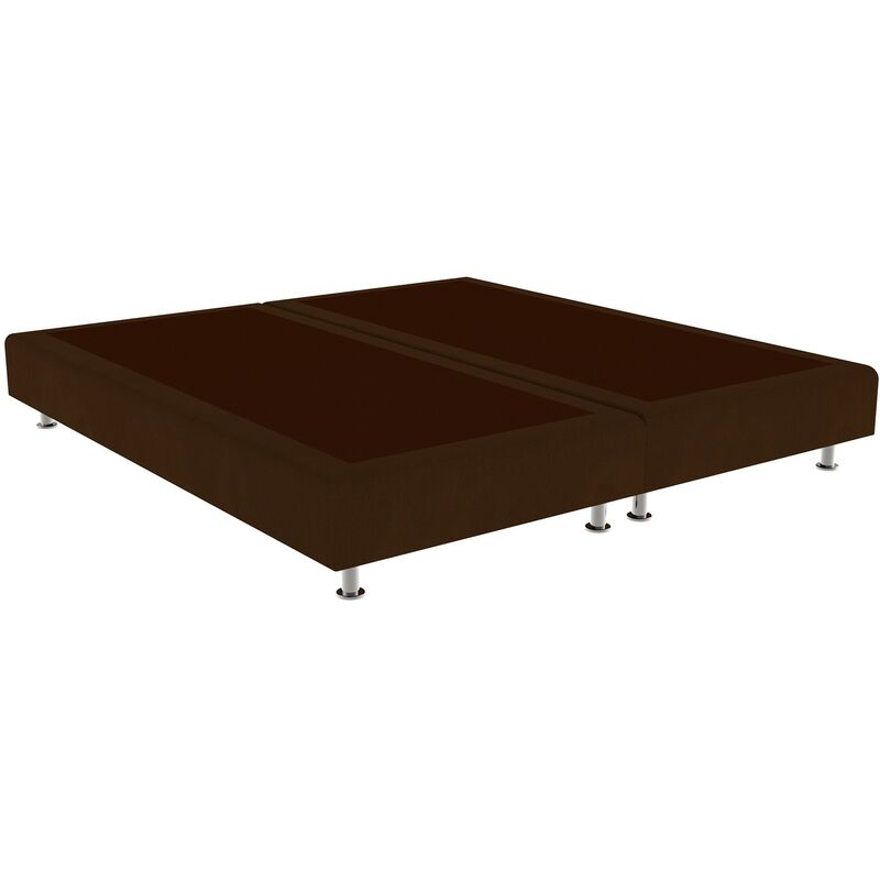 

Cama tapizada Elegance Color Principal - Terciopelo 102 Chocolate, 160 x 200 cm. (2 de 80x200) + anclajes de unión