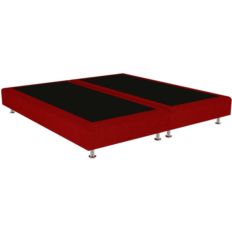 

Cama tapizada Elegance Color Principal - Tela Acualine - Punto Red Rojo, 180 x 180 cm. (2 de 90x180) + anclajes de unión