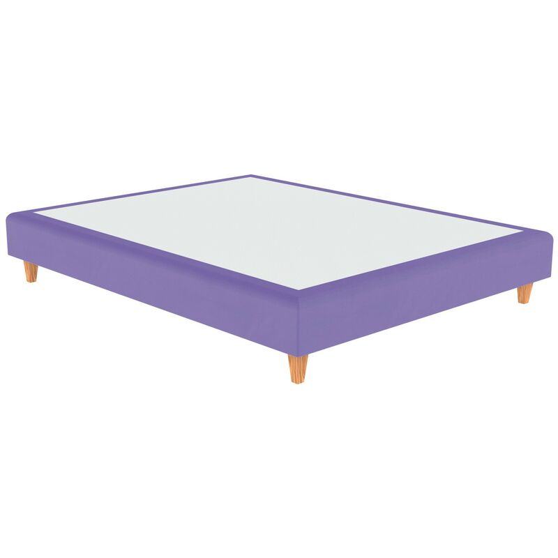 

Cama Tapizada Venecia Color Principal - Polipiel Purple Morado, 90 x 180 cm.