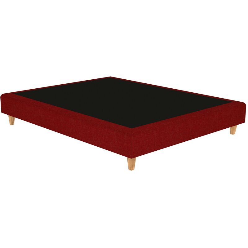 

Cama Tapizada Venecia Color Principal - Tela Acualine - Punto Red Rojo, 90 x 180 cm.