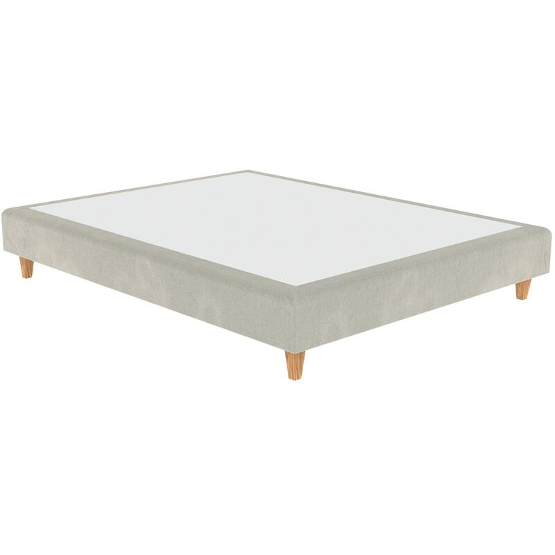 

Cama Tapizada Venecia Color Principal - Terciopelo 910 Blanco Roto, 90 x 180 cm.