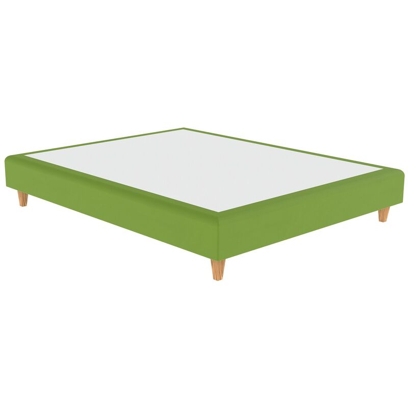 

Cama Tapizada Venecia Color Principal - Polipiel Green Verde Pistacho, 90 x 200 cm.