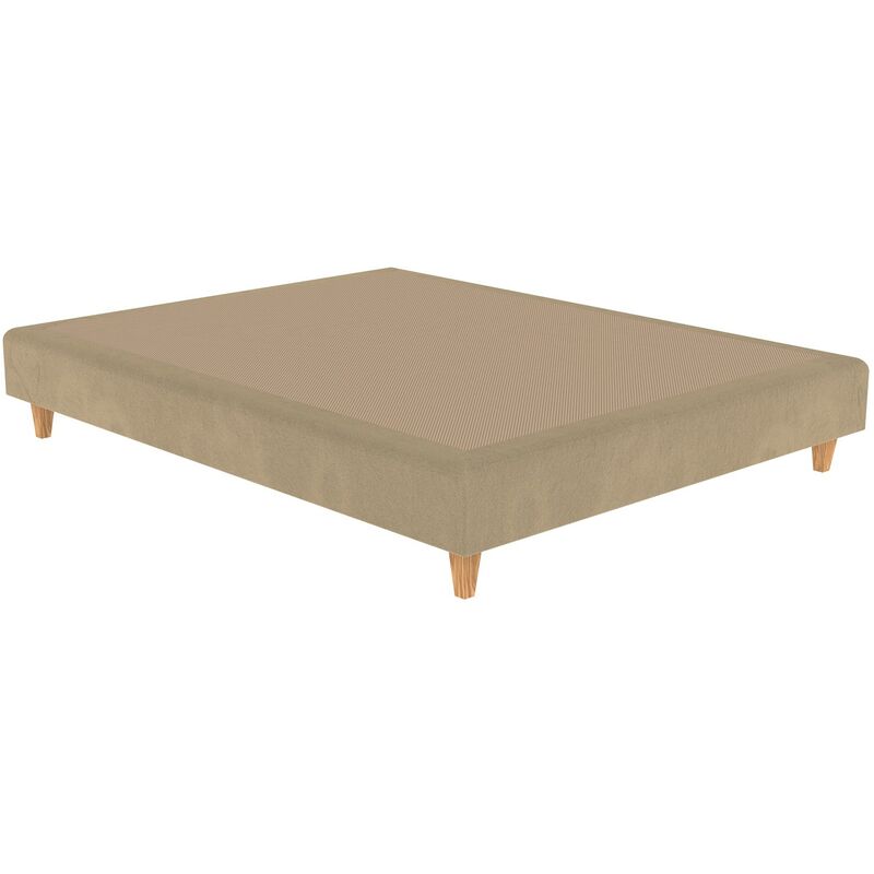 

Cama Tapizada Venecia Color Principal - Terciopelo 908 Camel, 120 x 180 cm.