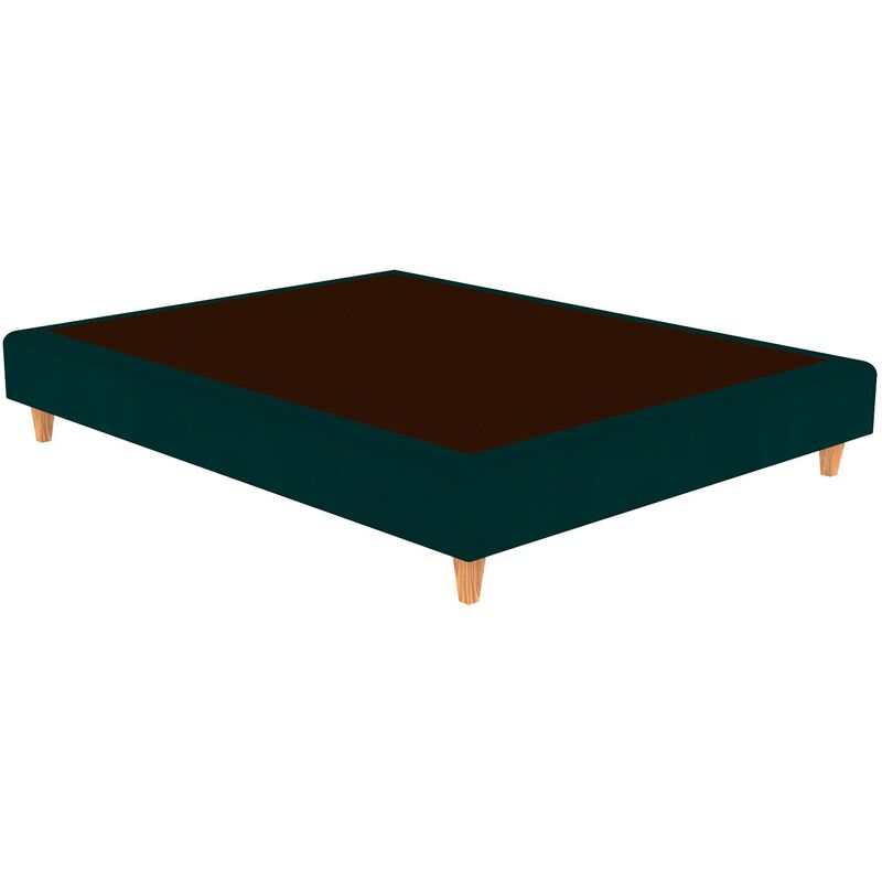 

Cama Tapizada Venecia Color Principal - Terciopelo Petrol, 120 x 190 cm.