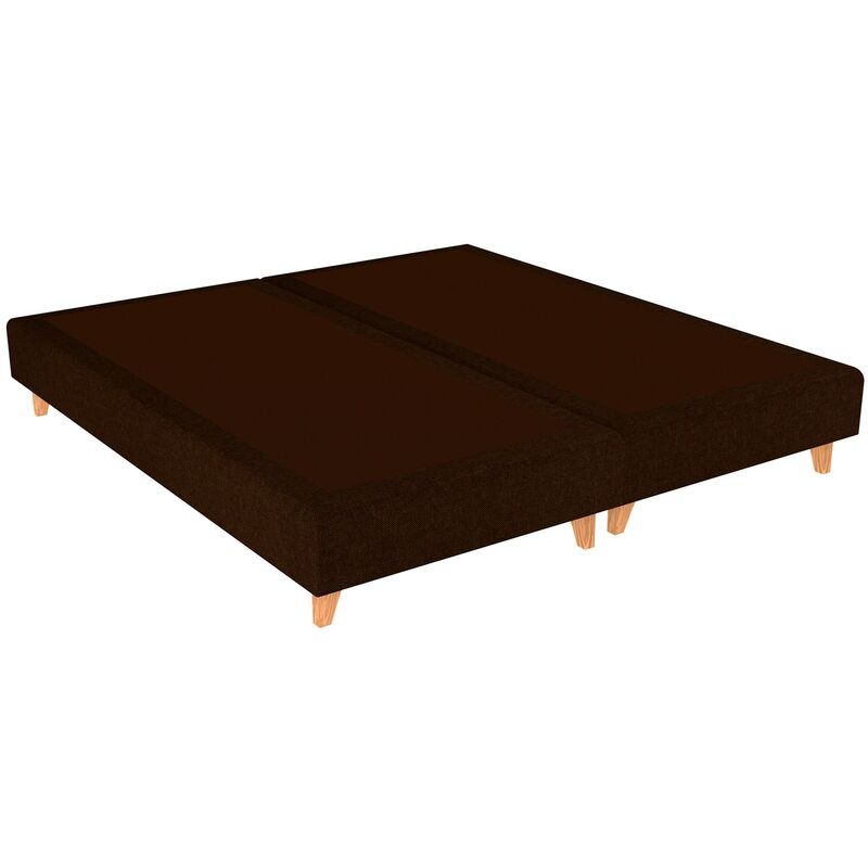 

Cama Tapizada Venecia Color Principal - Tela Acualine - Dark Brown Chocolate, 160 x 200 cm. (2 de 80x200) + anclajes de unión