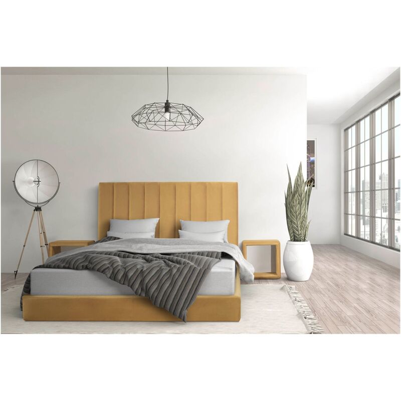 

Cama Vertical Velvet Mostaza Ancho: 90 Cm | 105 Cm | 135 Cm | 150 Cm X Largo: 1
