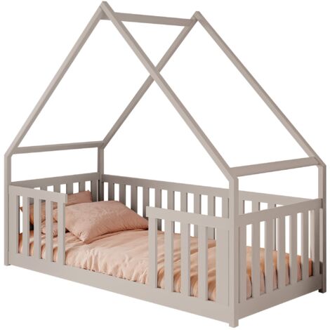 Cama Vista 114, Cachemira, Individuales, 90x200, Madera, Somieres, 96x208x184cm