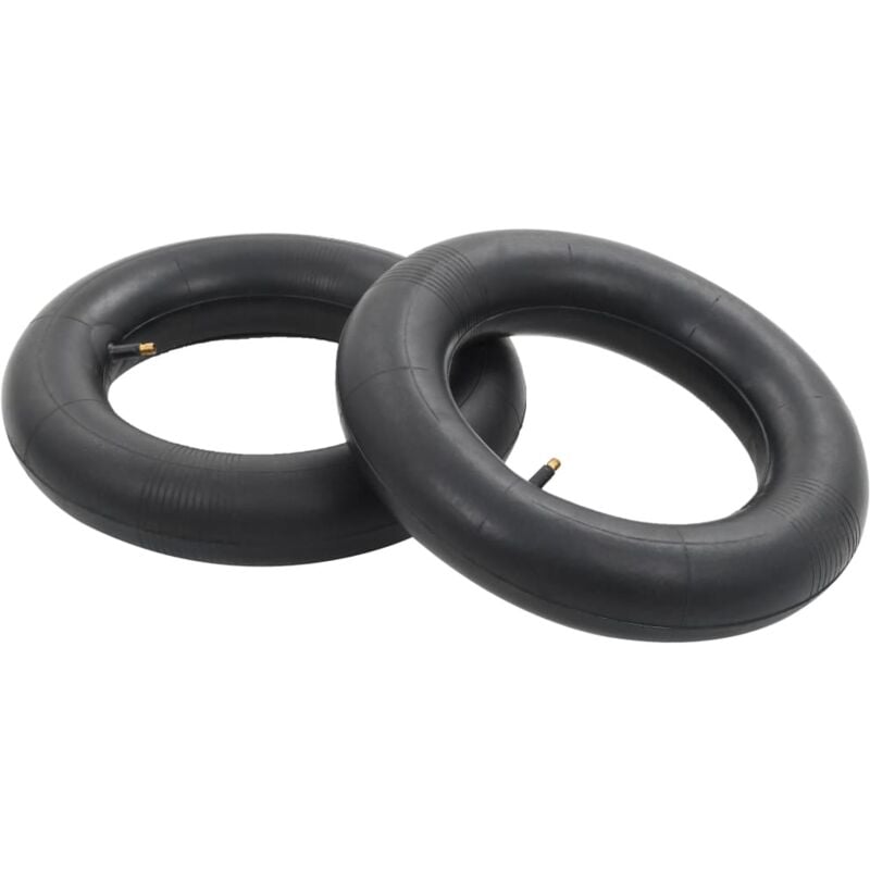 

Cámara aire carretilla 2 uds caucho 3.50-8/16x4/4.00-8/400x100 - Negro - Vidaxl