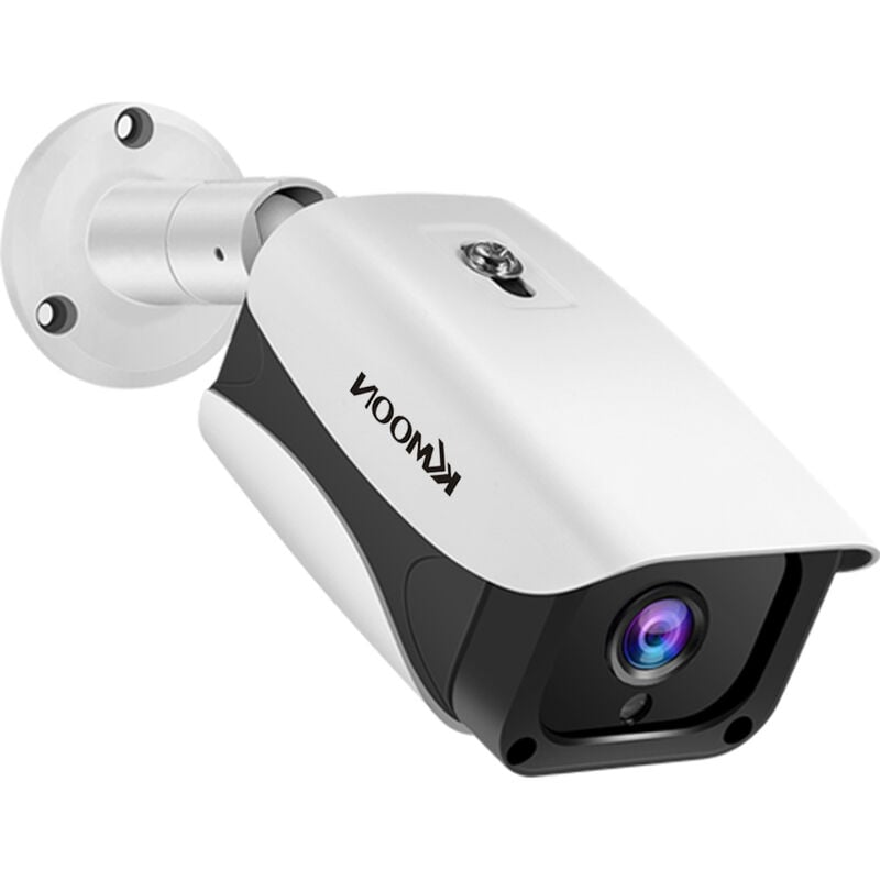 

Camara analogica 1080P HD, 36 luces LED incorporadas, impermeable IP66 para exteriores,Blanco, sistema P