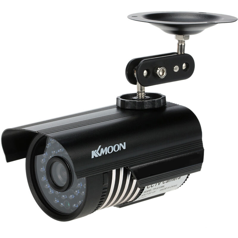 

Kkmoon - Camara de CCTV analogica de seguridad de vigilancia 1200TVL para exteriores, vista nocturna IR-CUT