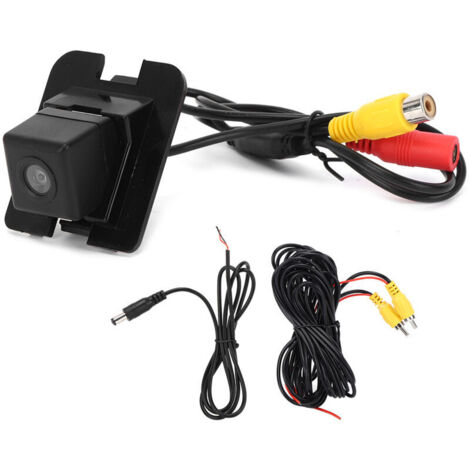 Cámara de marcha atrás de 170°, monitor de respaldo resistente al agua IP67, compatible con Mercedes Benz Clase S W204.