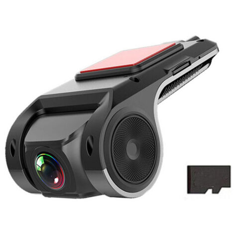 Cámara de salpicadero USB con grabadora de vídeo, grabación en bucle, sistema avanzado de asistencia al conductor (ADAS) y visión nocturna Full HD.