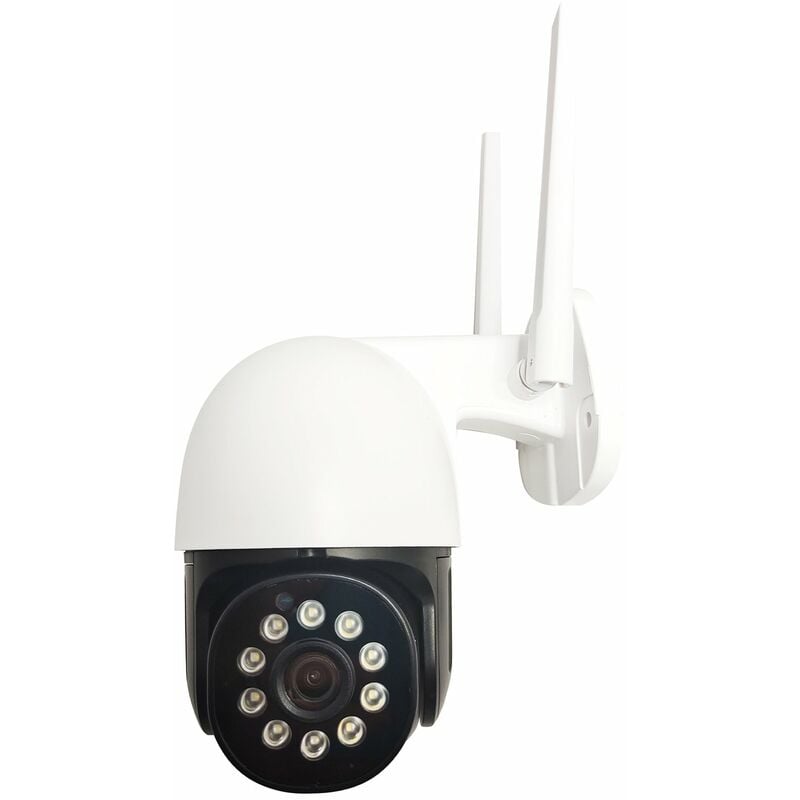 

Happyshopping - Camara de seguridad para el hogar Camara para monitor de bebe Montaje en pared 2MP HD Camara inalambrica WiFi para seguimiento de