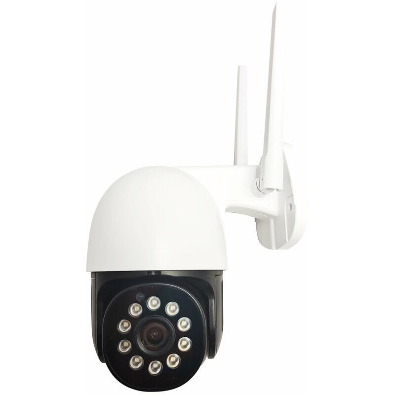 

Happyshopping - Camara de seguridad para el hogar Camara para monitor de bebe Montaje en pared 2MP HD Camara inalambrica WiFi para seguimiento de