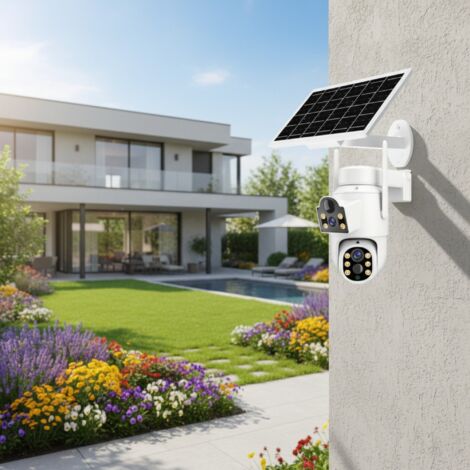 Cámara de seguridad solar de bajo consumo