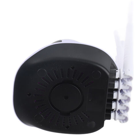 [Cámara de seguridad] Videovigilancia doméstica con rotación de 360° y visión nocturna de 10 m para bebés, personas mayores y mascotas: monitor con intercomunicador y detección de movimiento 1080p.