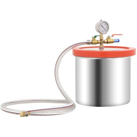 Cámara de vacío de acero inoxidable 7,4 L
