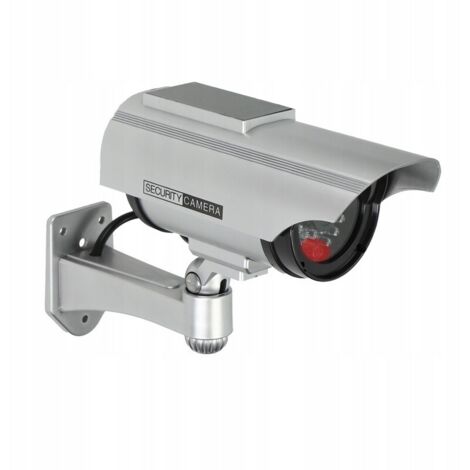 CÁMARA DE VIGILANCIA CCTV FALSA CON PANEL SOLAR - ON-CD-2/G
