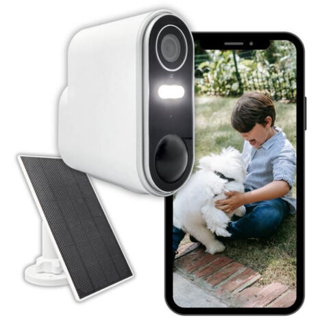 Cámara de vigilancia exterior inalámbrica con panel solar Konyks Camini Air 2 Solar
