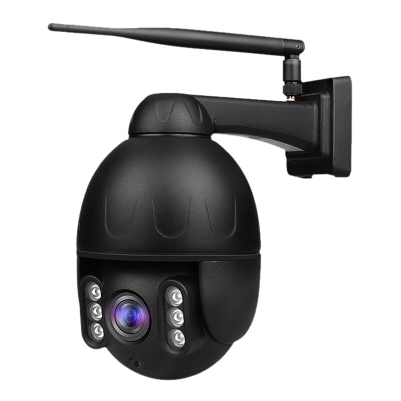 

Camara de vigilancia inalambrica wifi vision nocturna remota de alta definicion control de rotacion PTZ alarma de sonido y luz sin tarjeta de memoria