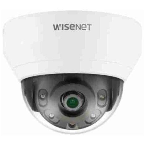 Cámara domo antivandálica IR QNV-7012R HANWHA QNV-7012R de 4 MP
