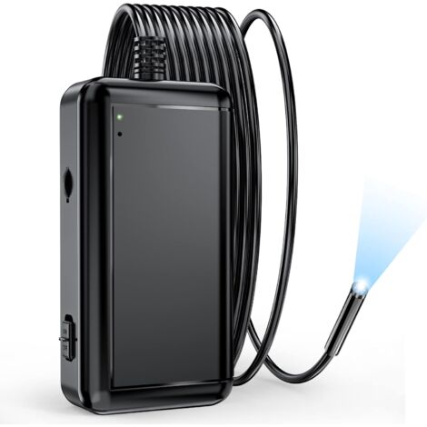 Cámara De Inspección De Alcantarillado Con Cable De 165 Pies, Tubo De Fontaneria Camara De Serpiente Chimenea Boroscopio Endoscopio Equipo De