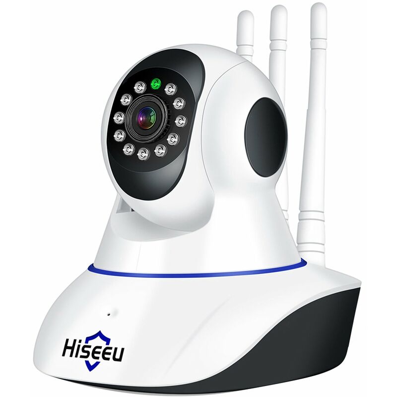 

Kkmoon - Camara IP Hiseeu 1080P inalambrica WIFI Pan Tilt HD
