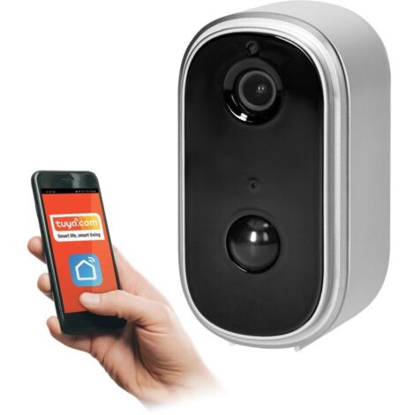 Cámara IP inalámbrica para exteriores con WiFi, Tuya, IP65, intercomunicador, memoria, OR-MT-ME-1809