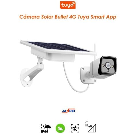 camara IP solar 3G 4G exterior placa solar bateria tarjeta SD
